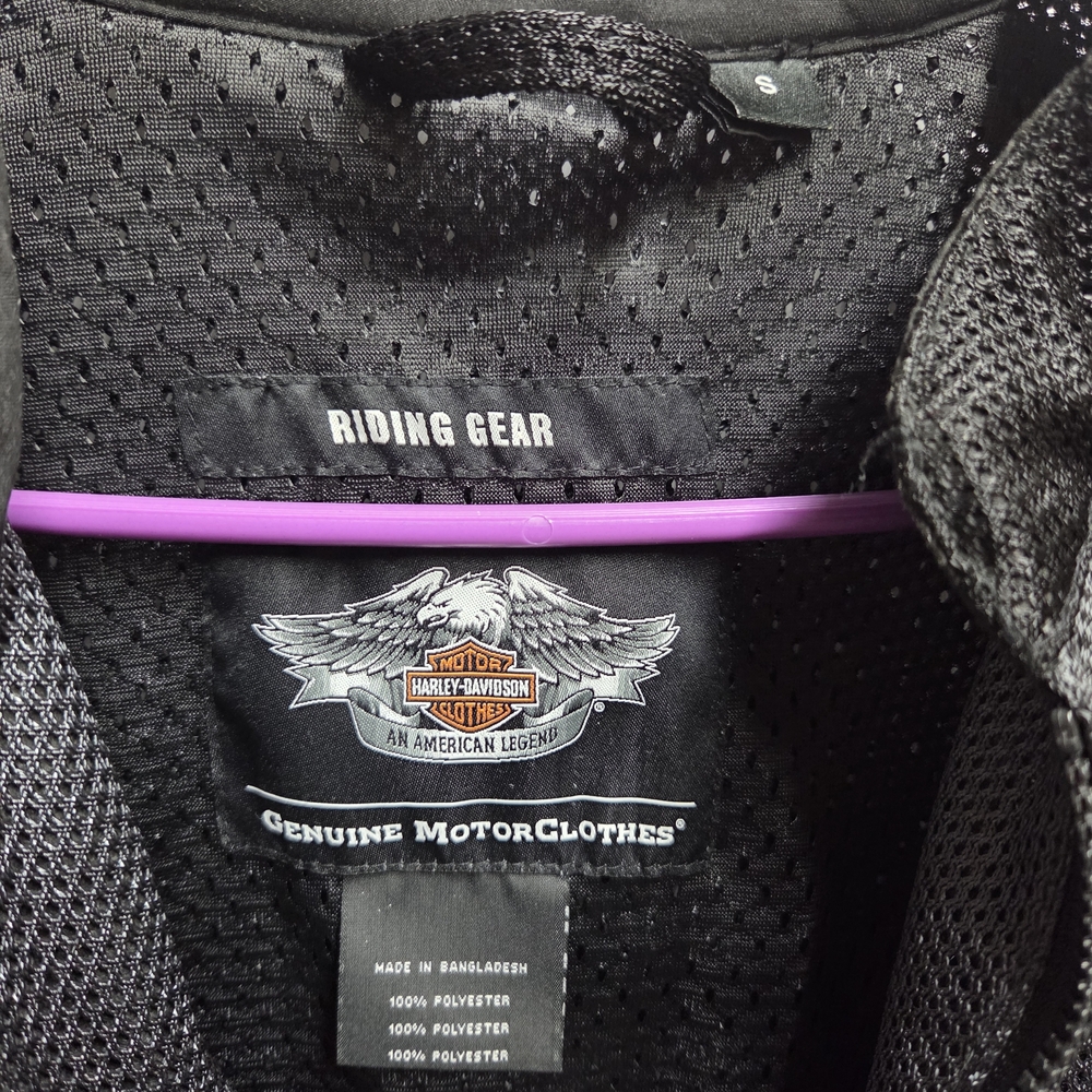 Harley-Davidson Black Mesh Jacket - Picture 2 of 3